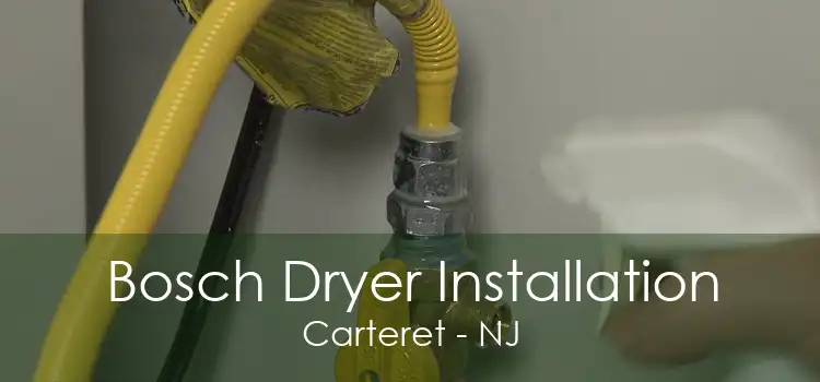 Bosch Dryer Installation Carteret - NJ