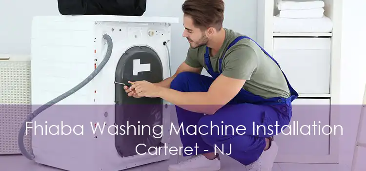 Fhiaba Washing Machine Installation Carteret - NJ