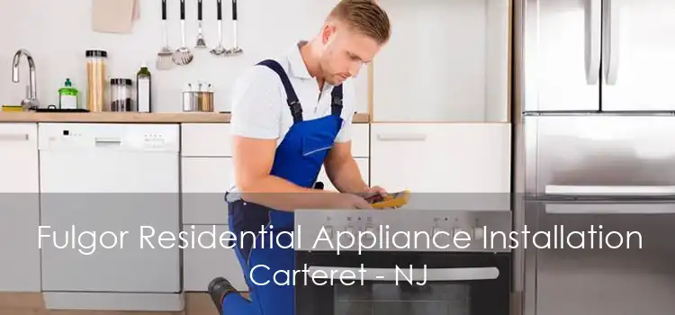 Fulgor Residential Appliance Installation Carteret - NJ