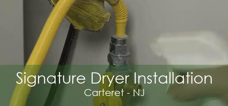 Signature Dryer Installation Carteret - NJ