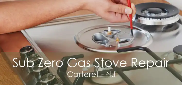 Sub Zero Gas Stove Repair Carteret - NJ