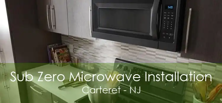 Sub Zero Microwave Installation Carteret - NJ