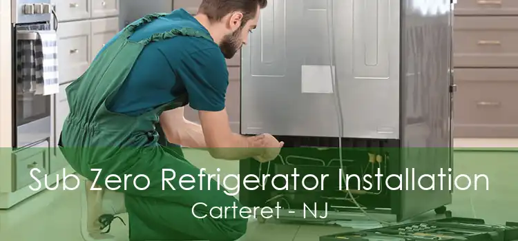 Sub Zero Refrigerator Installation Carteret - NJ