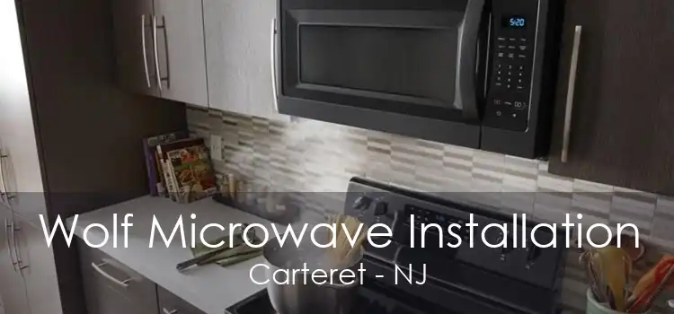 Wolf Microwave Installation Carteret - NJ